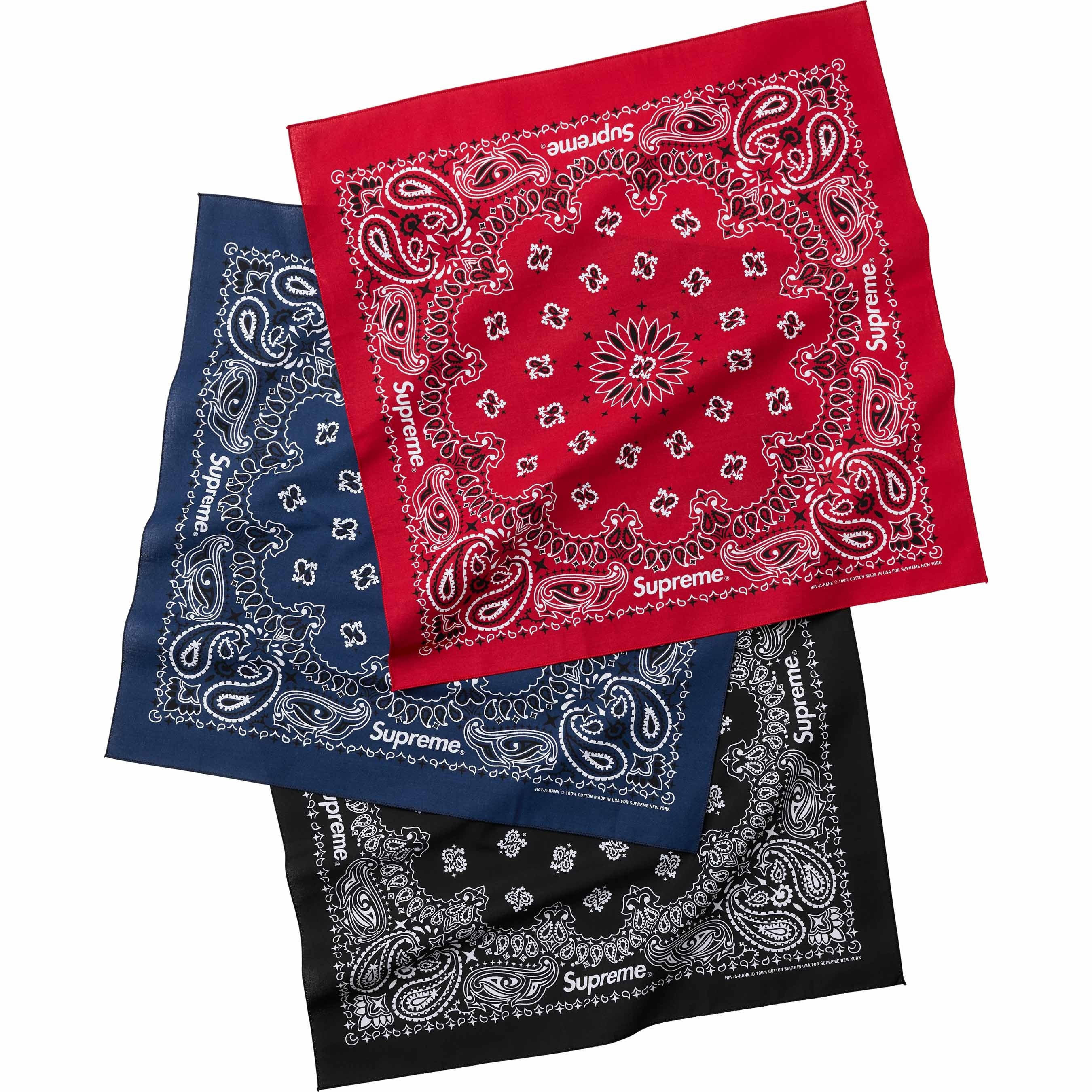 Supreme®/Hav-A-Hank Bandanas (Pack of 3) view 2